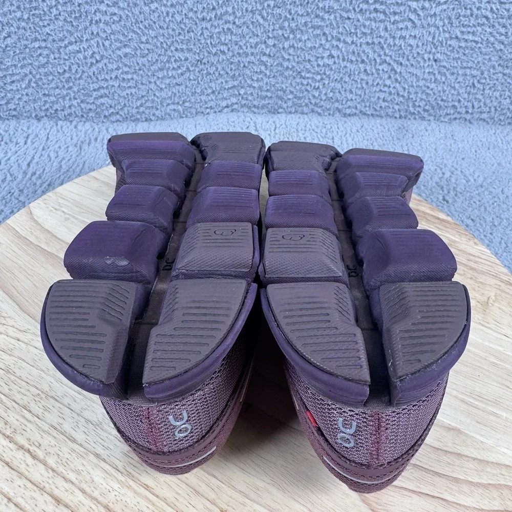 On Cloud 6 Womens 9 Mulberry Pebble Running Shoes Sneakers 3WF10060755
